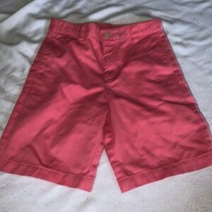 Vineyard Vines boys BREAKER shorts size 8 Bermuda walking length jetty red